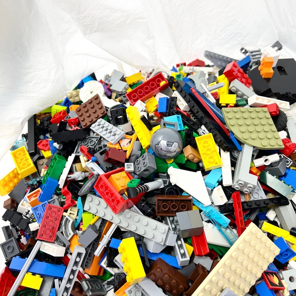 LEGO Bulk Mixed Bricks Plates 5lb Assorted Colors Specialty Parts Lot - Picture 6 of 8